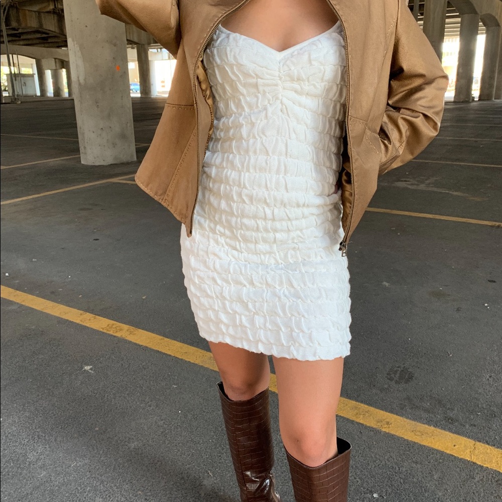 Margaret Godfrey Gold Leather Jacket